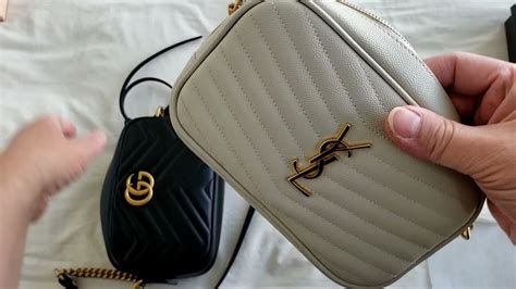 which brand is better gucci or ysl|YSL camera bag vs Gucci.